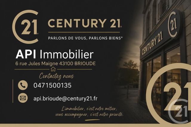 maison à vendre - 3 pièces - 90.0 m2 - BRIOUDE - 43 - AUVERGNE - Century 21 Api Immobilier